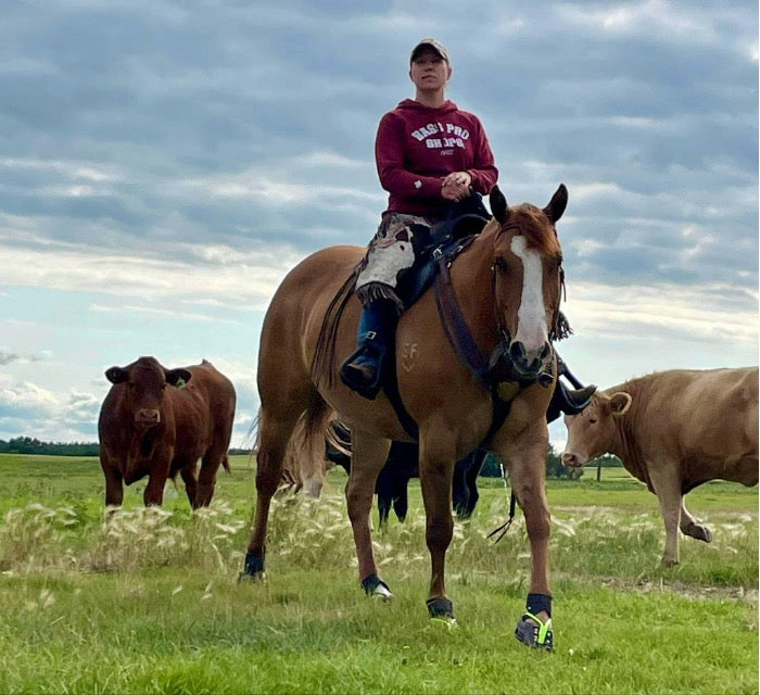 Living the Dream of Horseback Cattle Running