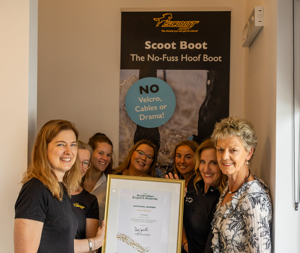 Scoot Boot a reçu les 61èmes Australian Export Awards !